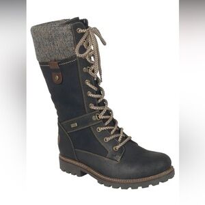 REMONTE The Tall Lace Up boot Size 38 (7.5)